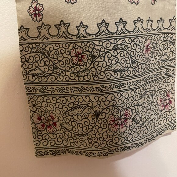 🔥 Vintage | Ralph Lauren Polo Jeans Co. Beige Floral Wide Leg Jeans 12 - Picture 4 of 4